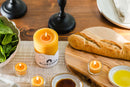 Pure Beeswax Pillar Candles by Bluecorn Candles