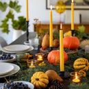 Hand-Dipped Beeswax Taper Candles - 1 Pair by Bluecorn Candles