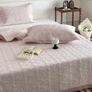 GobekUsa Cotton Quilted Bedspread Set With Pillowcases