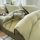 GobekUsa Cotton Edge Embroidery Bedding Set for Autumn/Winter
