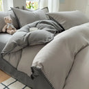 GobekUsa Cotton Edge Embroidery Bedding Set for Autumn/Winter