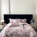 GobekUsa Eucalyptus Fiber Flowers Print Bedding Set - Soft Silky Cool Feel
