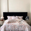 GobekUsa Eucalyptus Fiber Flowers Print Bedding Set - Soft Silky Cool Feel
