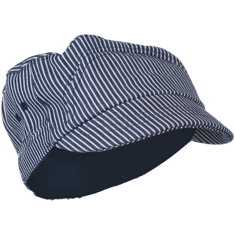 Boy's Short Brim Military Hat