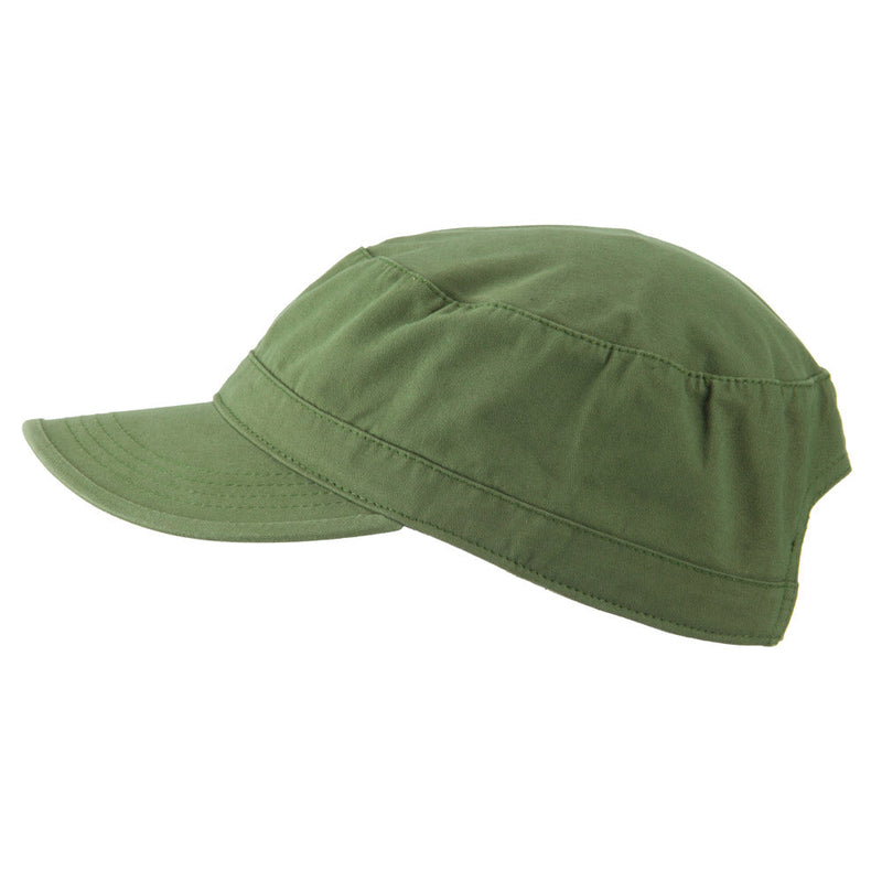 Big Size Solid Military Cap