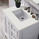 James Martin De Soto 30" Single Bathroom Vanity, Bright White