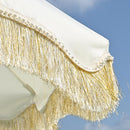 LAGarden Jazz Age Fringe Umbrella Canopy 6ft 8-Rib