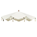 LAGarden Boho Fringe Umbrella Replacement Canopy 7ft 8-Rib 5-10yr