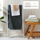 100% Cotton Woven Texture Bath Towel Set - Marbella Collection by Great Bay Home