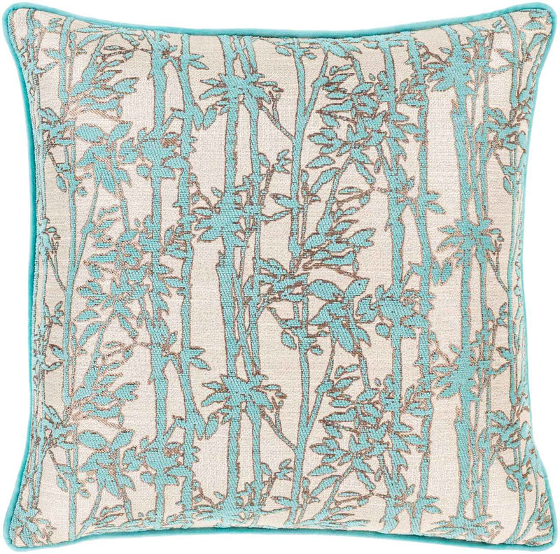 Borsbeek Aqua Pillow Cover