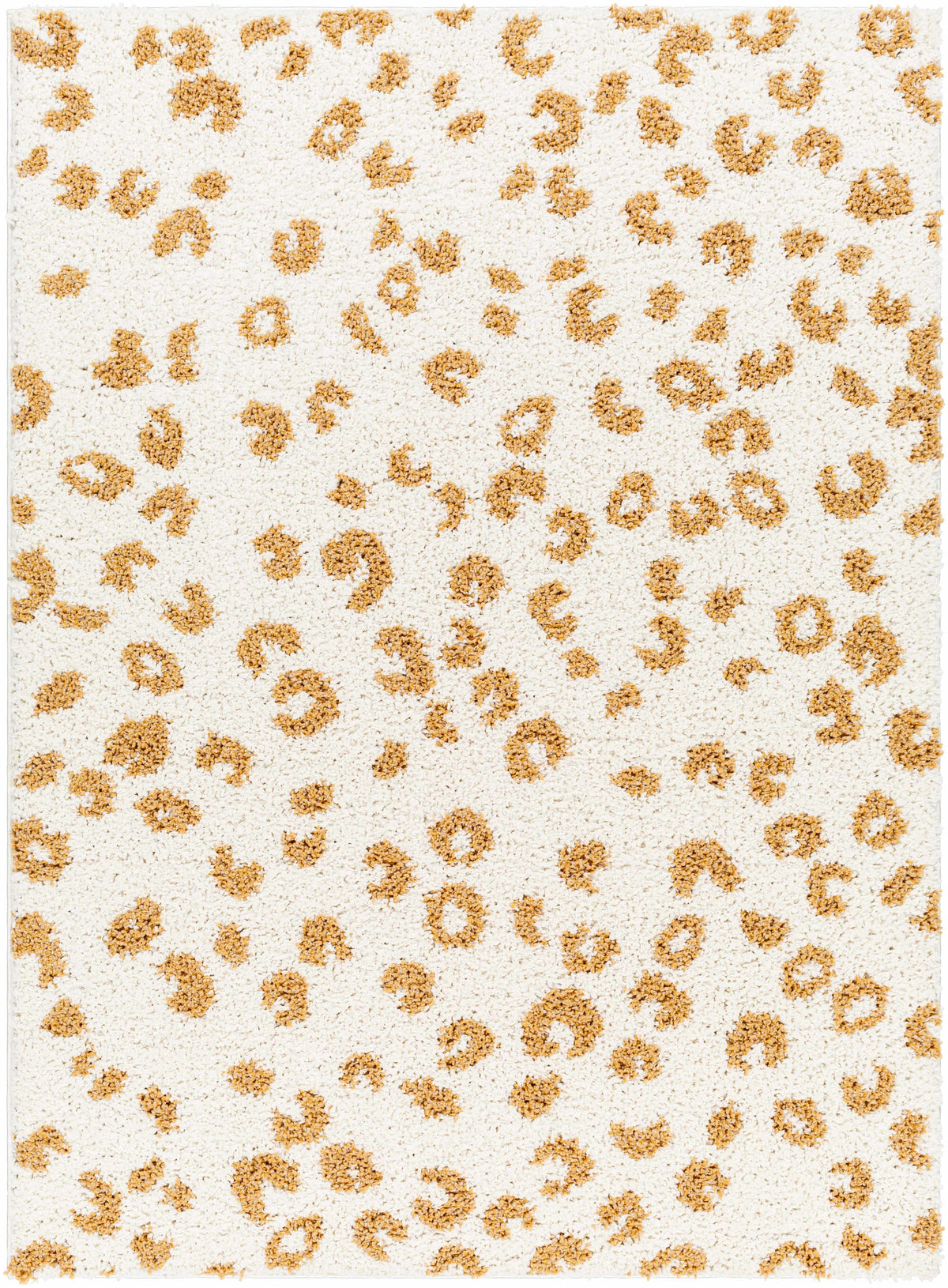 Altin Leopard Print White Area Rug, photo 14 of 19