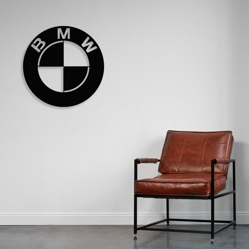 BMW Metal Wall Decor