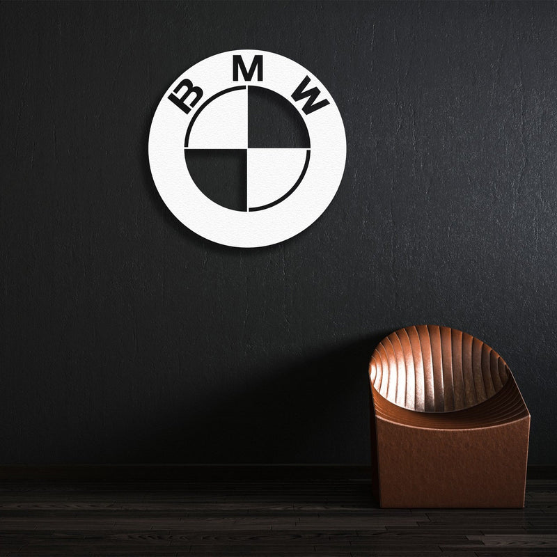 BMW Metal Wall Decor