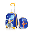 2 Pieces Kids Luggage Sets with Backpack and Suitcase for Travel by LJGDeals