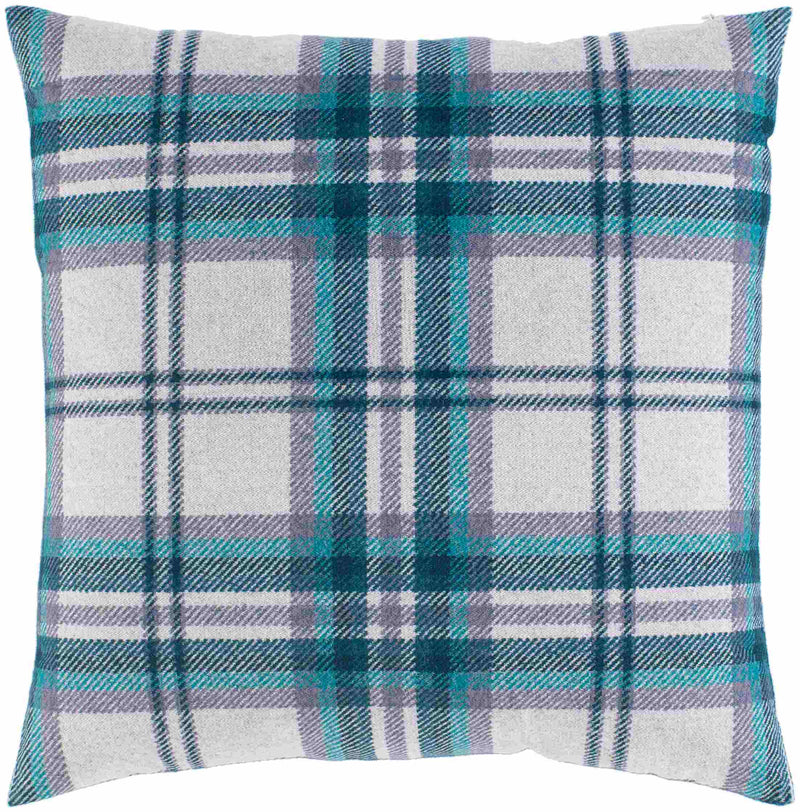 Bredene Teal Pillow Cover