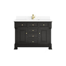 James Martin Brookfield 48" Single Bathroom Vanity, Black Onyx