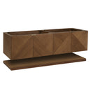 James Martin Marcello 72" Floating Double Bathroom Vanity, Chestnut