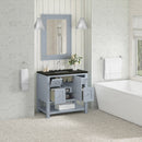 James Martin Breckenridge 36" Single Bathroom Vanity, Serenity Blue