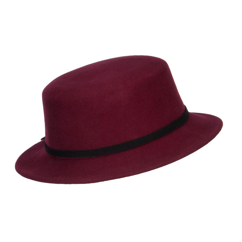 Women's Bowtie Wool Bolero Hat