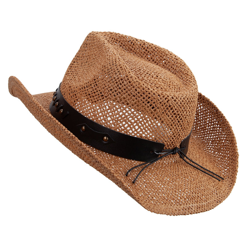 Big Size Bull Emblem Cowboy Hat