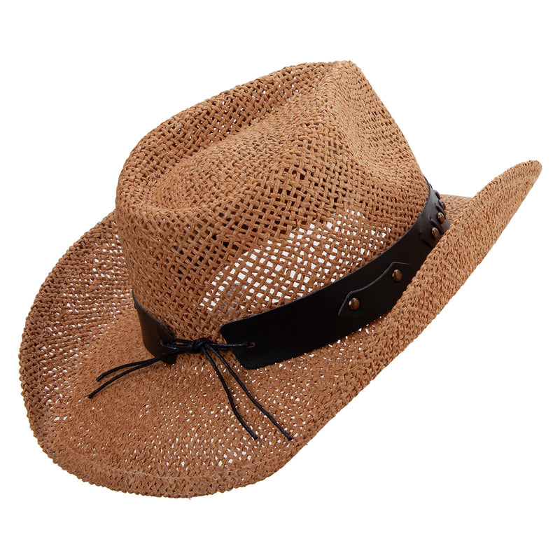 Big Size Bull Emblem Cowboy Hat