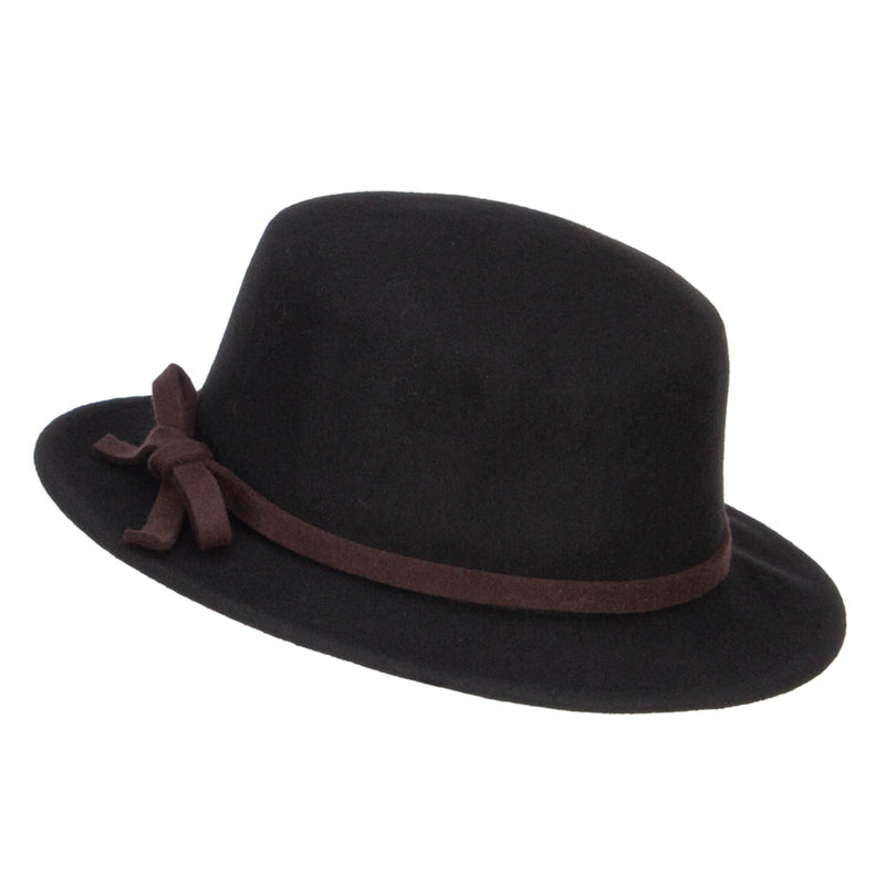 Women's Bowtie Wool Bolero Hat