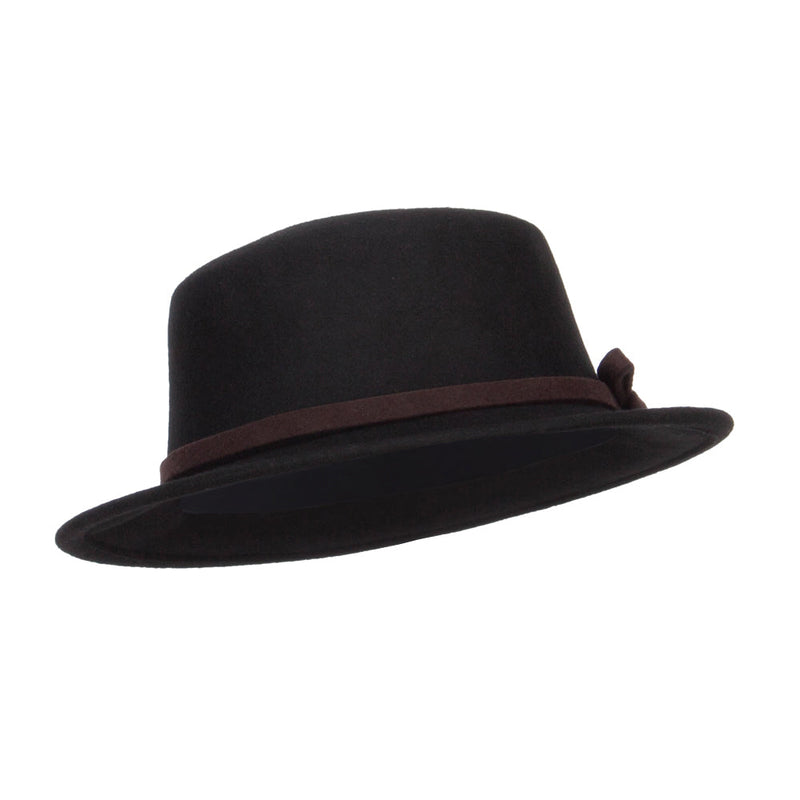 Women's Bowtie Wool Bolero Hat