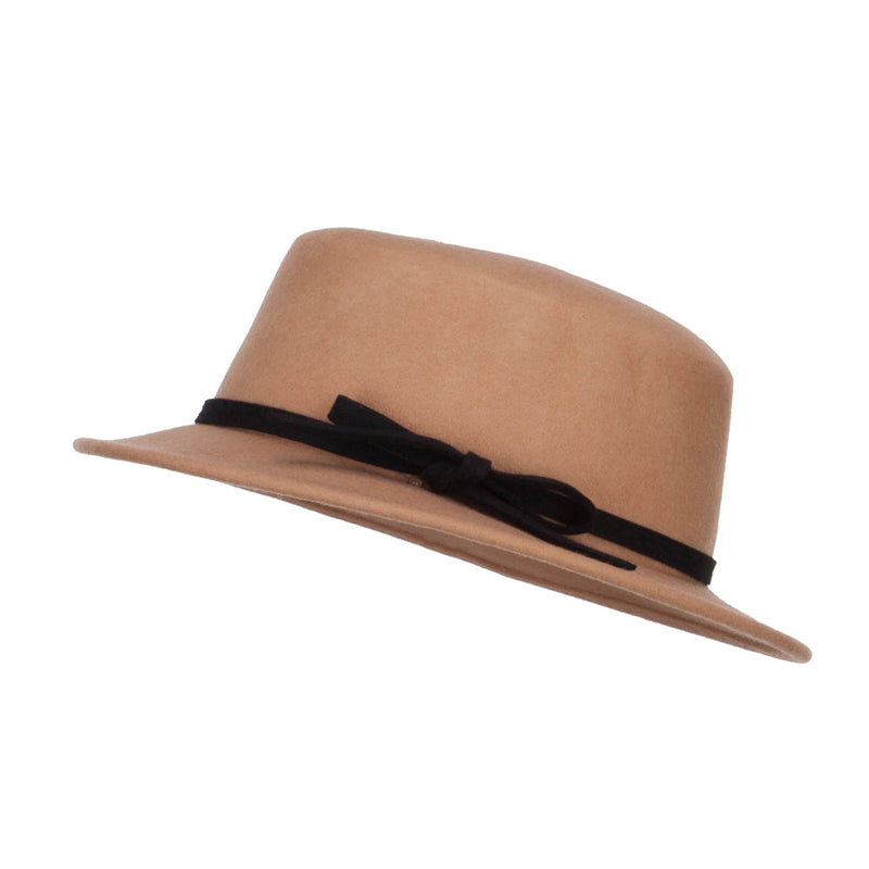 Women's Bowtie Wool Bolero Hat