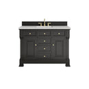 James Martin Brookfield 48" Single Bathroom Vanity, Black Onyx