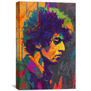 Bob Dylan Abstract Canvas
