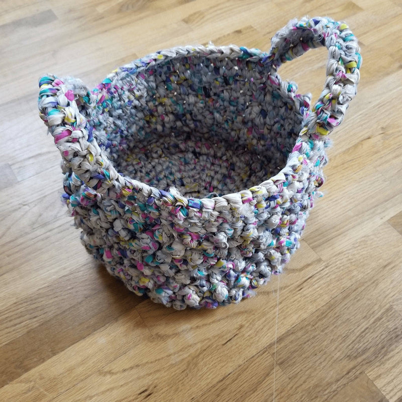 Bobble Gem Crochet Basket Kit