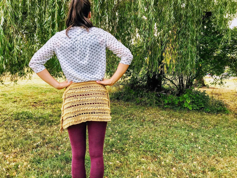 Bobble Wrap Skirt Crochet Pattern