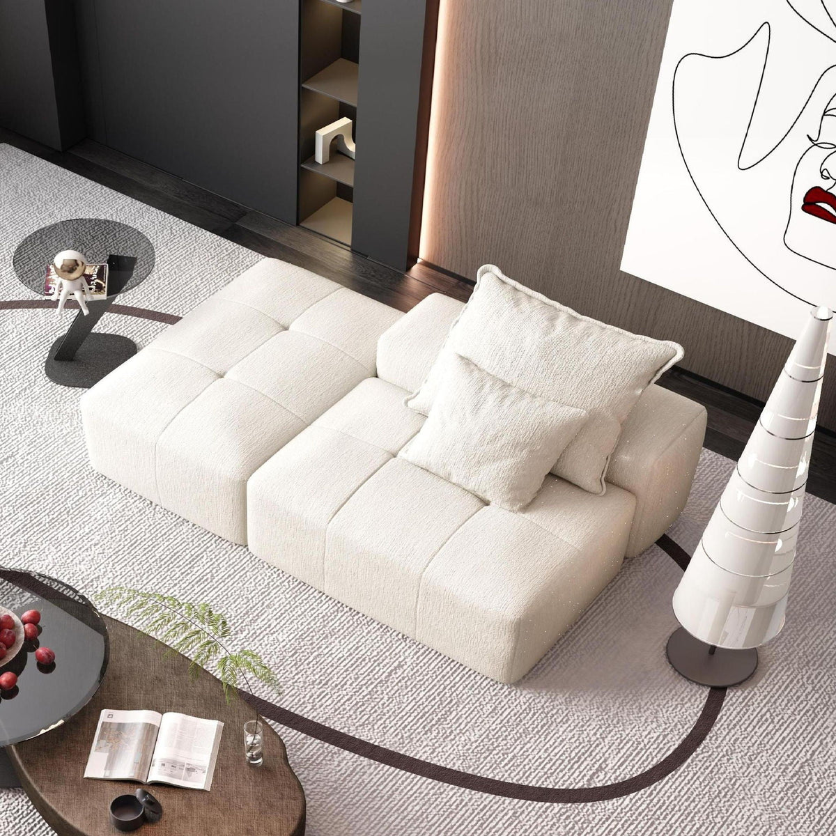 Modern Oversized Modular Sectional Sofa, photo 8 of 13