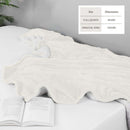 Velvet Plush Sherpa Bed Blanket - Sherpa Fleece Collection by Great Bay Home