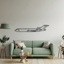 727-200F Metal Aircraft Wall Art - NCP0458