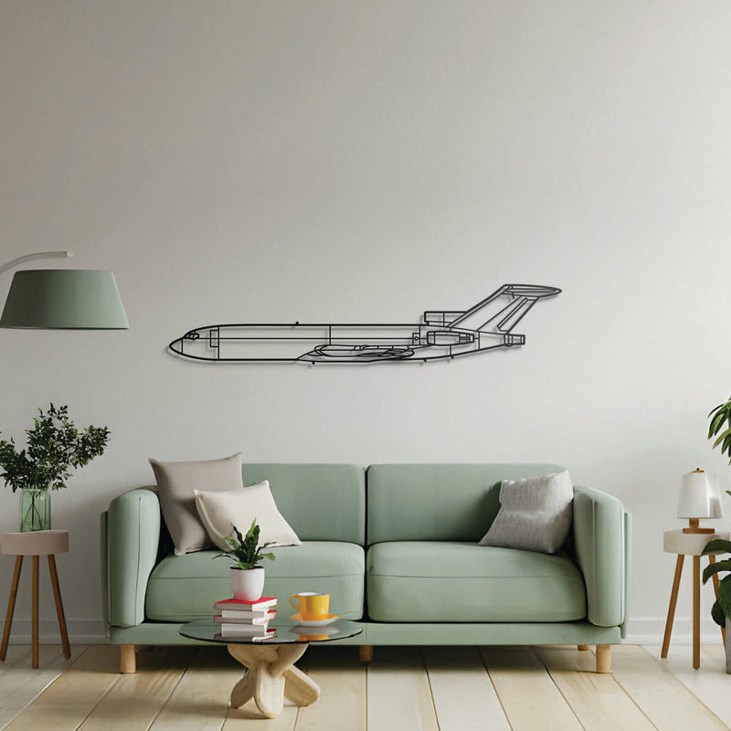 727-200F Metal Aircraft Wall Art - NCP0458