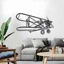 Model 75 Metal Aircraft Wall Art - NCP0108 by Navigate Craft
