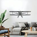 Stearman 75 Front Metal Aircraft Wall Art - NCP0137 by Navigate Craft