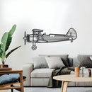 Stearman 75 Metal Aircraft Wall Art - NCP0136 by Navigate Craft