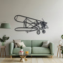 Model 75 Metal Aircraft Wall Art - NCP0108 by Navigate Craft