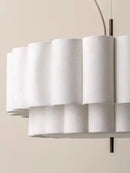 GobekUsa Bohemia Fabric Chandelier Pendant Lamp for Living Room, Bedroom - Modern Indoor Lighting Fixtures
