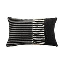 Bohemian beige and brown tufted cushion cover living room pillow by Decorbites