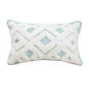 Bohemian beige and brown tufted cushion cover living room pillow by Decorbites