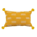 Bohemian beige and brown tufted cushion cover living room pillow by Decorbites