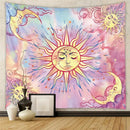 Bohemian black & white tree of life tapestry yoga mat bedroom decor by Decorbites