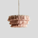 GobekUsa Bohemian Chandelier Tassel Light Chain Pendant LED Suspension Light