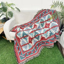 GobekUsa Bohemian Classic Design Thread Blanket and Throw