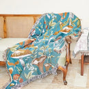 GobekUsa Bohemian Classic Design Thread Blanket and Throw