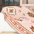 GobekUsa Bohemian Classic Design Thread Blanket and Throw