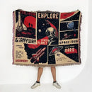GobekUsa Bohemian Classic Design Thread Blanket and Throw